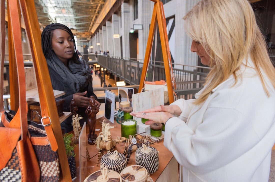 Celebrating International Women's Day at the Prince's Trust 'Change a Girl's Life' Marketplace