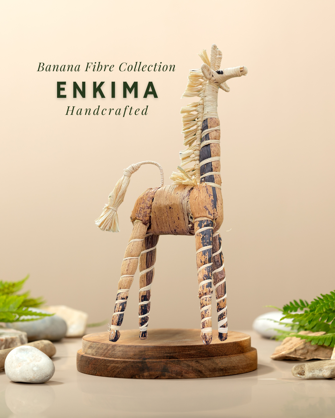 BananArt: Handcrafted Figurines Made from Sustainable Banana Fibre