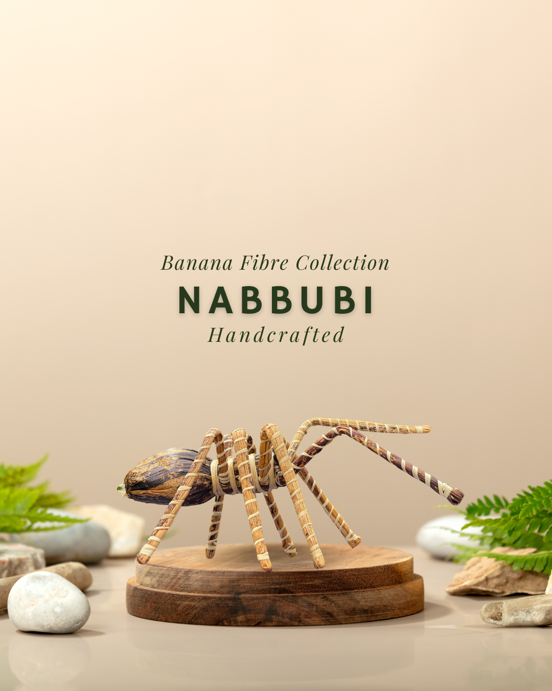 BananArt: Handcrafted Figurines Made from Sustainable Banana Fibre